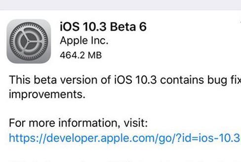 6sP升级iOS10.3的新特性和改进（一步获取更多功能和优化体验，升级体验不容错过）