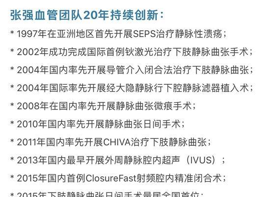 张强手术效果如何？（探究张强手术的成功率及风险因素）