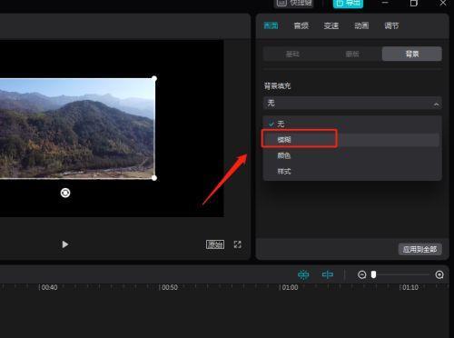 电脑剪映教程（让你的视频更加专业，人影模糊是关键！）